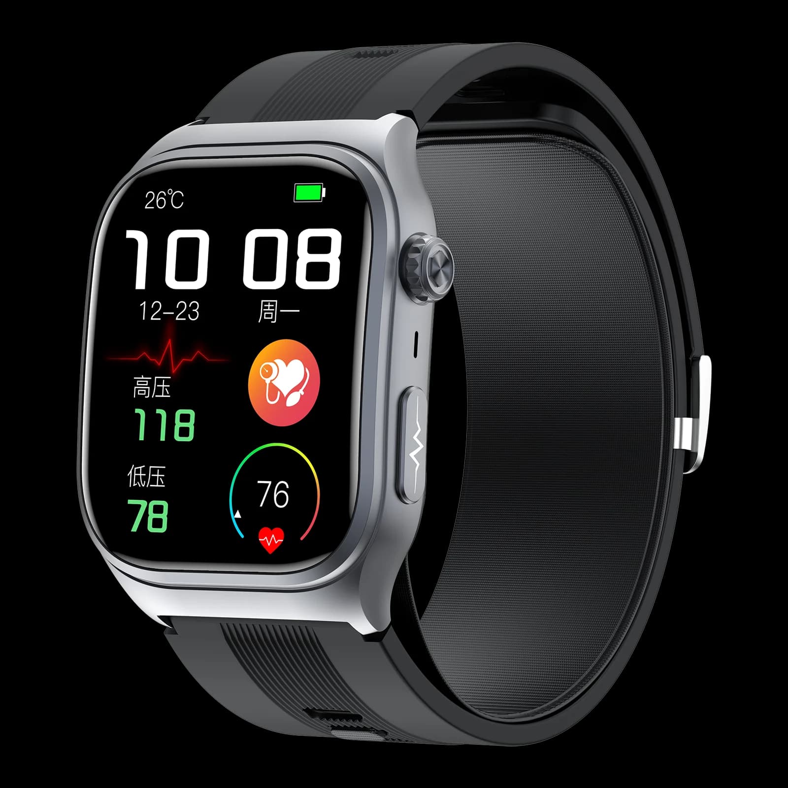 NOYAFA Smartwatch 2026 mit neuer Luftpumpe und Gesundheitsfunktionen