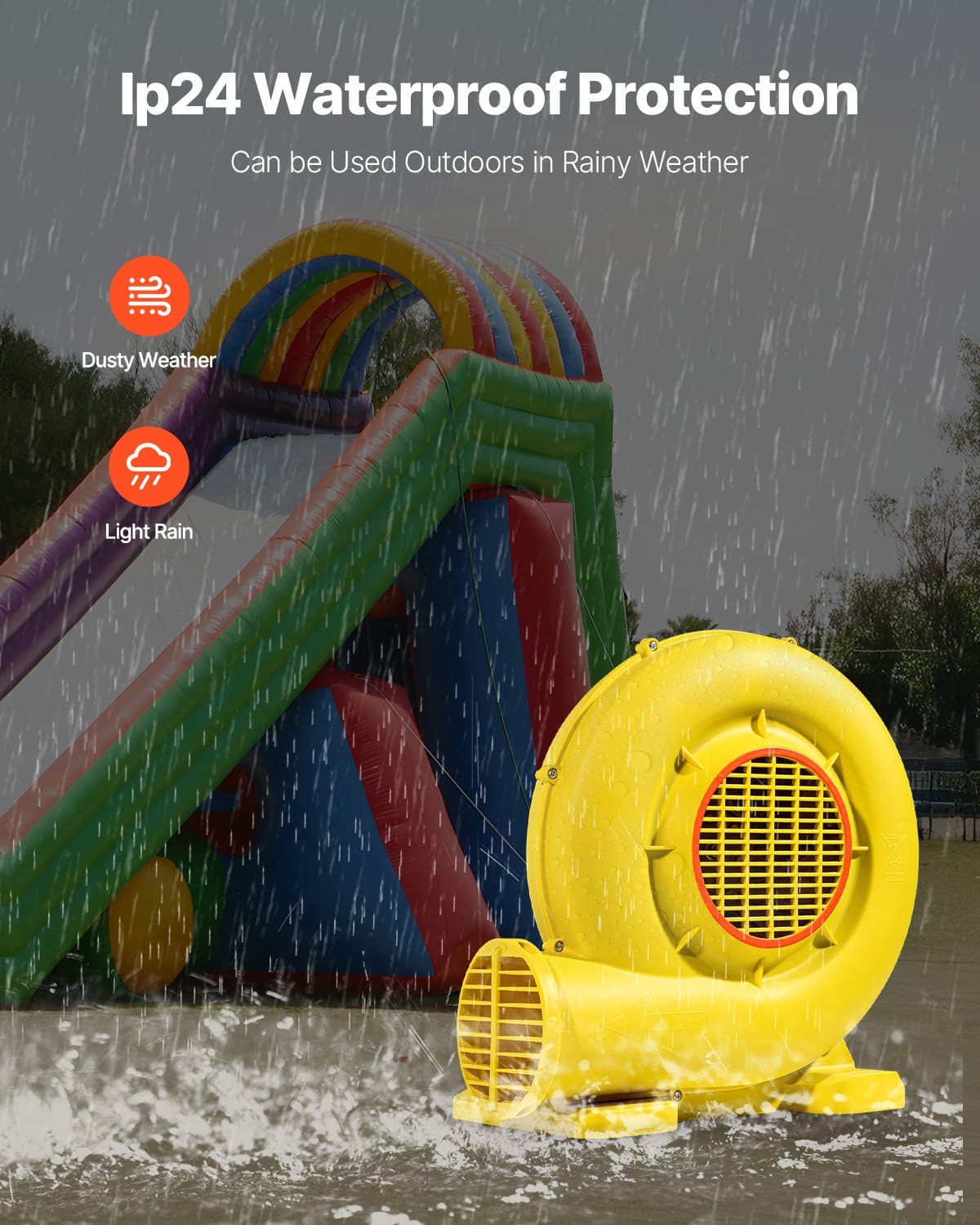Inflatable Bounce House Blower 0.5&0.6HP 450W für kommerzielle Bounce Houses