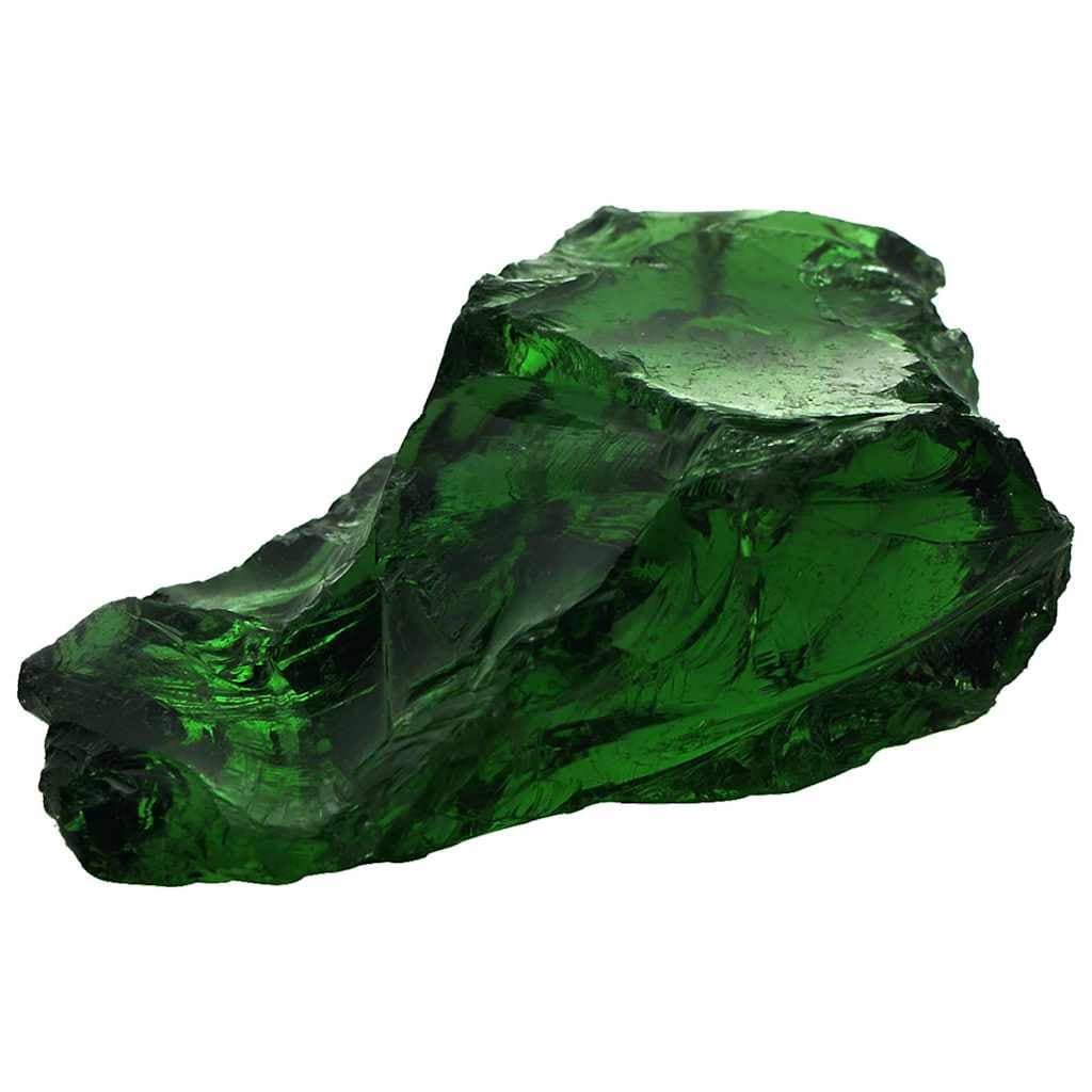 Grüne Glas-Gabionensteine 60-120 mm, 25 kg