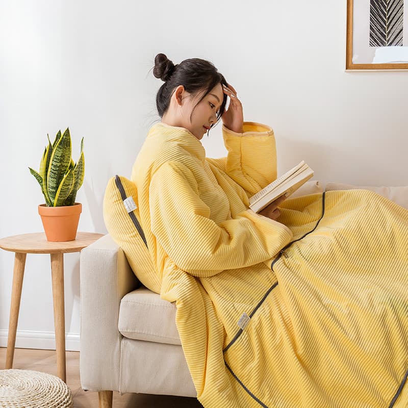 Magischer Samtfauler Herbst und Winter Verdickender Thermal Quilt