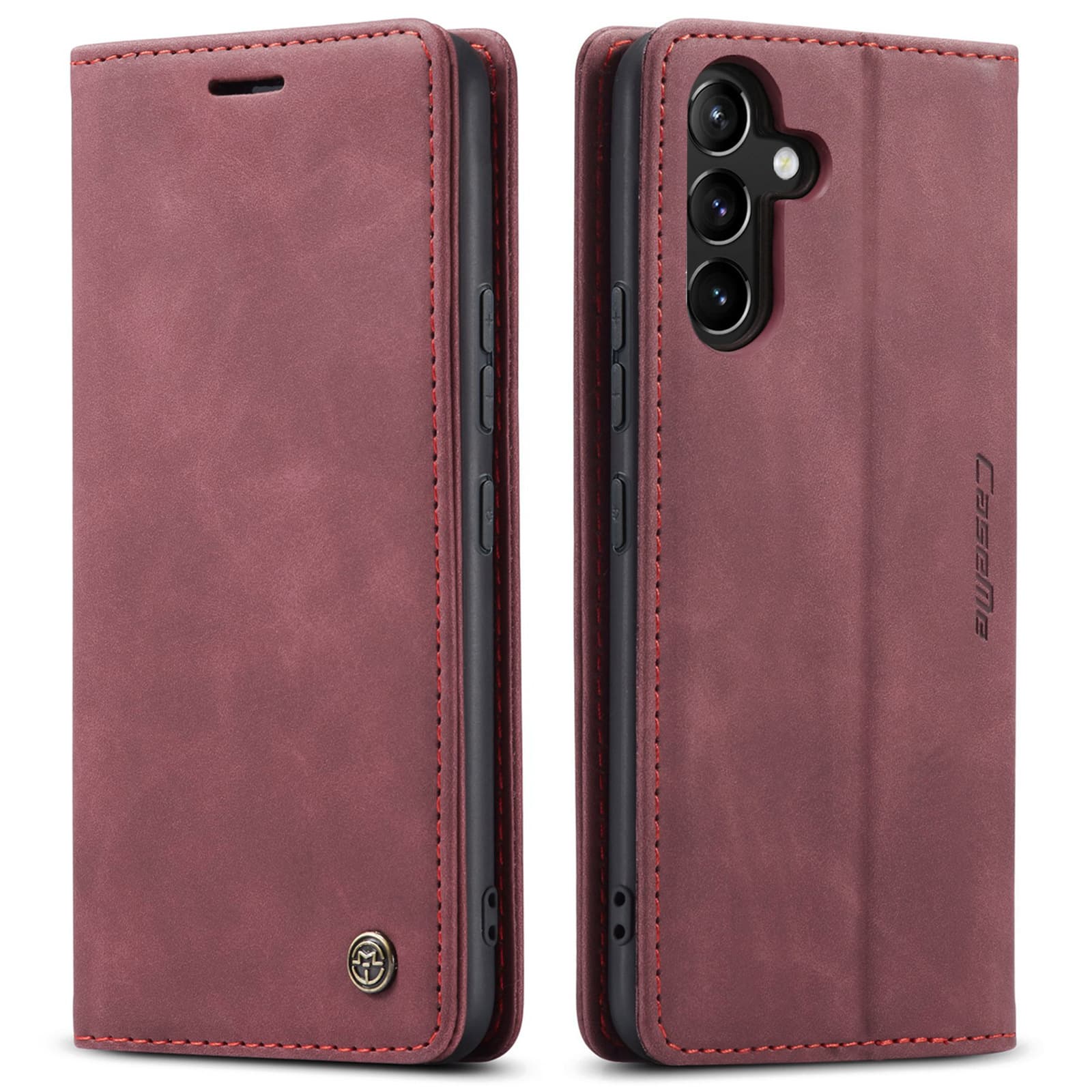 A25 Drop-resistentes Bracket Leder Case