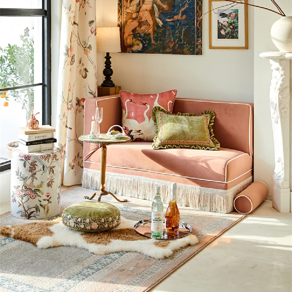 Crane Dance Kissen - American Sofa
